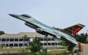 Monumen F-16 Lanud Roesmin Nurjadin Tampilkan Wajah Baru