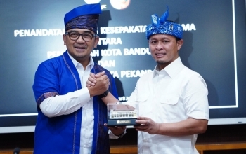 Dorong Percepatan Pembangunan, Pemko Pekanbaru Jalin Kerja Sama dengan Pemkot Bandung