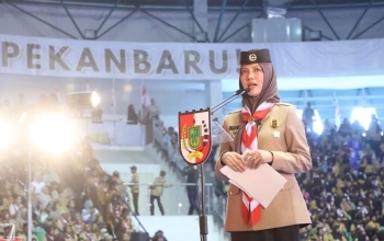 Sulastri Dorong Pramuka Pekanbaru Tak Sekadar Aktif, Tapi Berbuat untuk Masyarakat